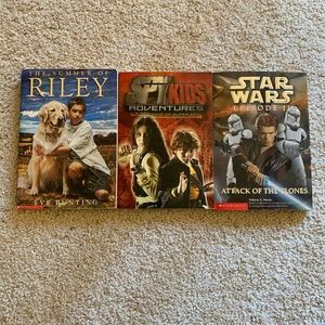 Star Wars, Spy Kids, and Riley Book Bundle